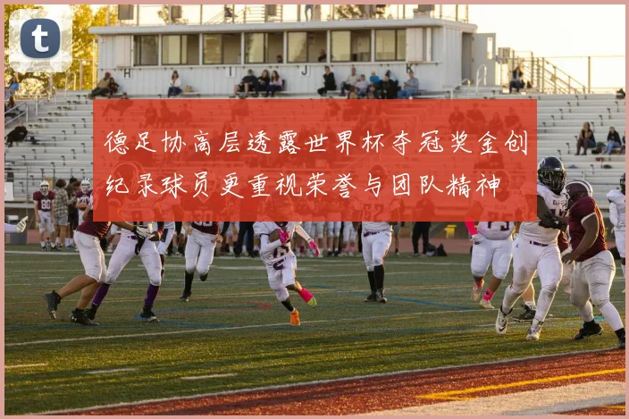 德足协高层透露世界杯夺冠奖金创纪录球员更重视荣誉与团队精神